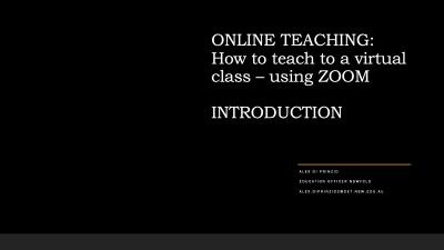 Online Teaching Guide