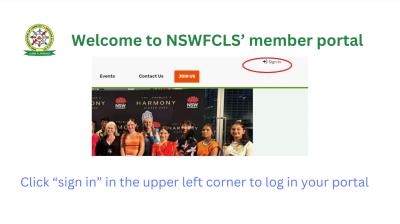 Membership's portal guide...