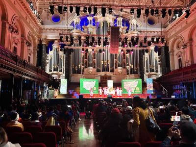 <p>On Sunday, 1st June 2025, the NSW Federation of Community Language Schools Inc. proudly hosted the 3rd Community Language Schools Extravaganza at Sydney Town Hall’s Centennial Hall. This free event featured 60 outstanding performances by our talented students, celebrating the rich family cultural traditions of our community language schools. The event’s success was driven by the enthusiastic support and remarkable performances of our schools, along with the special contributions of the Community Language Ambassadors Amanpreet Kamal, Maria Kakali, and Nehal Nafcy. Sponsored by Multicultural NSW.</p>